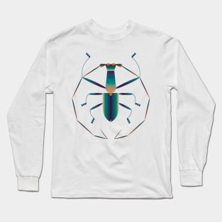 Giant Blue Longhorn Beetle Long Sleeve T-Shirt